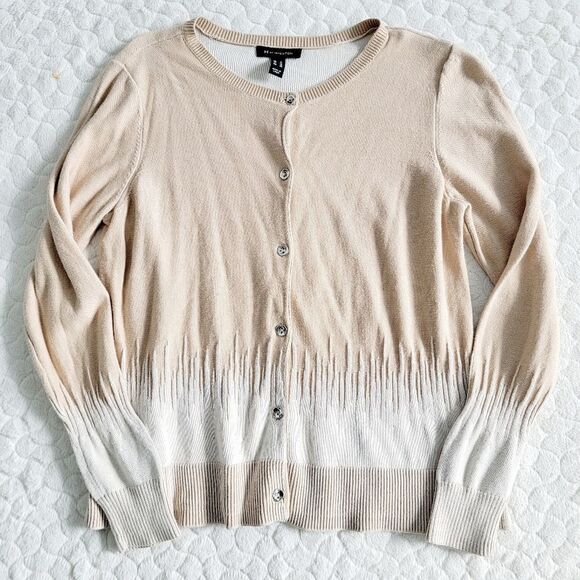 H by Halston Sweaters - H by Halston cardigan sweater tan neutral ombre small
